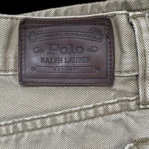 Polo Ralph Lauren Authentic Dungarees Khaki Jeans 36x34